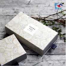 customs design high quality printing corrugated paper box for travel soaps with EVA insert